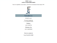 Tablet Screenshot of fisec.sarl.lu